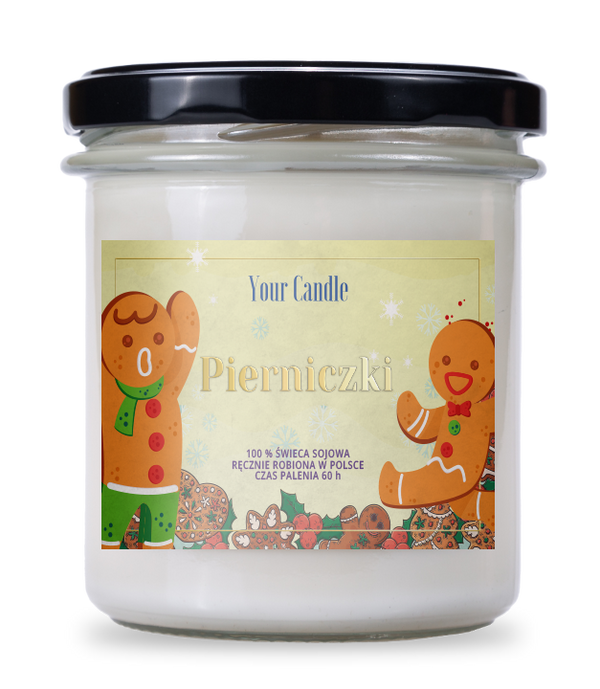 YOUR CANDLE GINGERBREAD SCENTED SOY CANDLE 300 ml - Your CANDLE (SEASONAL PRODUCT)