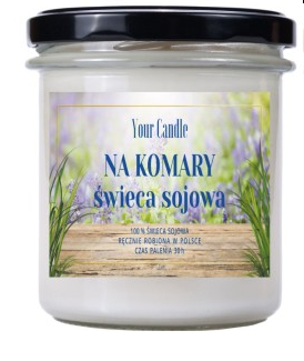YOUR CANDLE SOY CANDLE AGAINST MOSQUITOES 150 ml