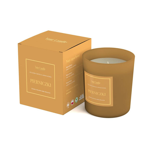 YOUR CANDLE PREMIUM SCENTED SOY CANDLE GINGERBREAD 210 ml - Your CANDLE (SEASONAL PRODUCT)