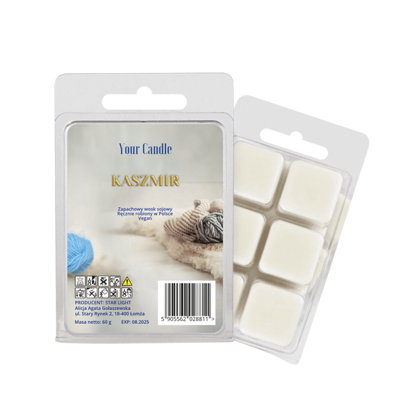 YOUR CANDLE SOY CASHMERE SCENTED WAX (6 x 10 g) 60 g