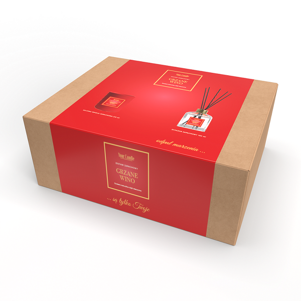 YOUR CANDLE GIFT SET MILLED WINE