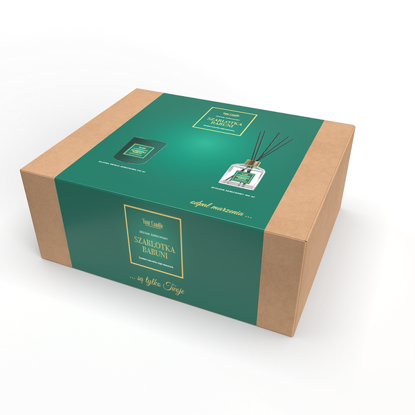 YOUR CANDLE GRANDMA'S APPLE PIE GIFT SET