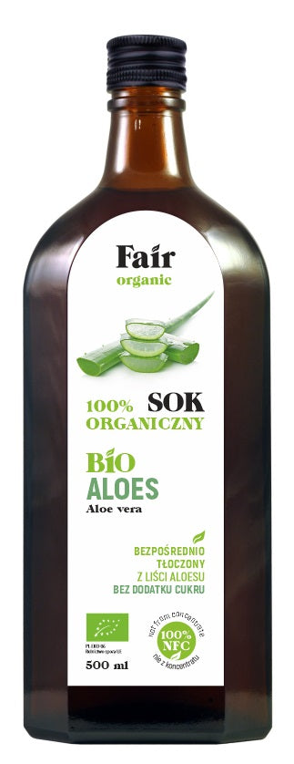 FAIR ORGANIC ALOE JUICE NFC BIO 500 ml