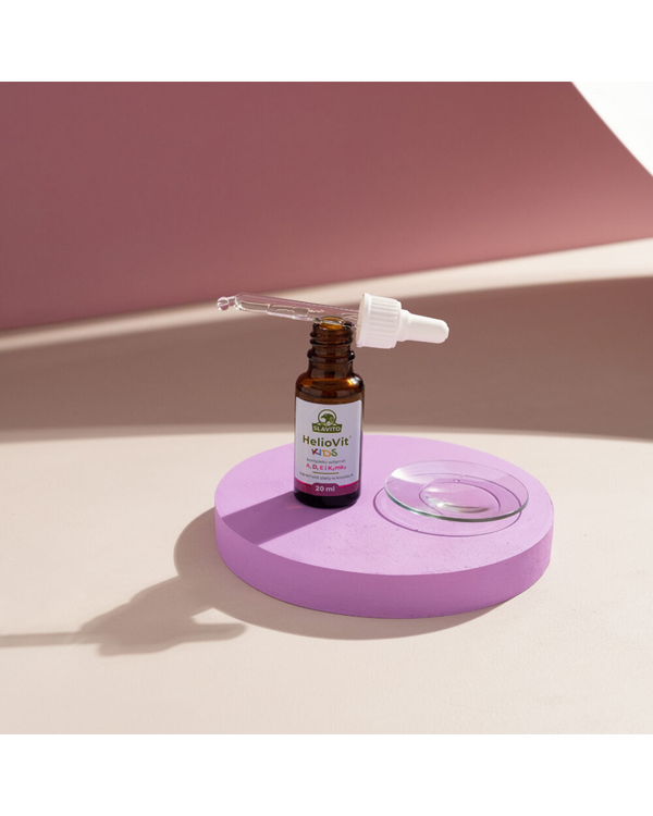 Slavito ADEK HelioVit Kids 20 ml - recommended by Dr H. Czerniak