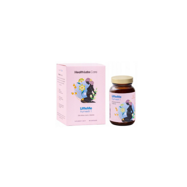 HealthLabs LittleMe 1st Trimester Benefits the mum and the baby, 60 capsules