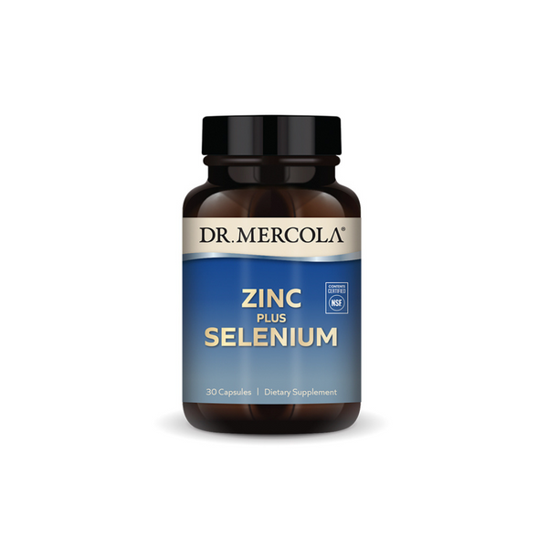 Dr. Mercola Zinc plus Selenium, 30 capsules