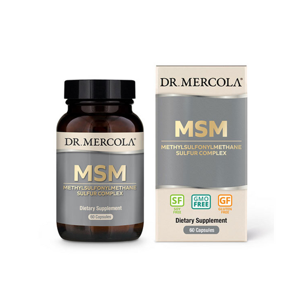 Dr. Mercola MSM Sulfur Complex, 60 capsules