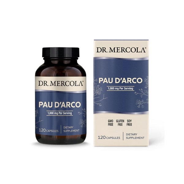 Dr. Mercola Pau D'Arco Lapacho, 120 capsules