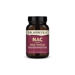 Dr. Mercola NAC with Milk Thistle, 60 capsules