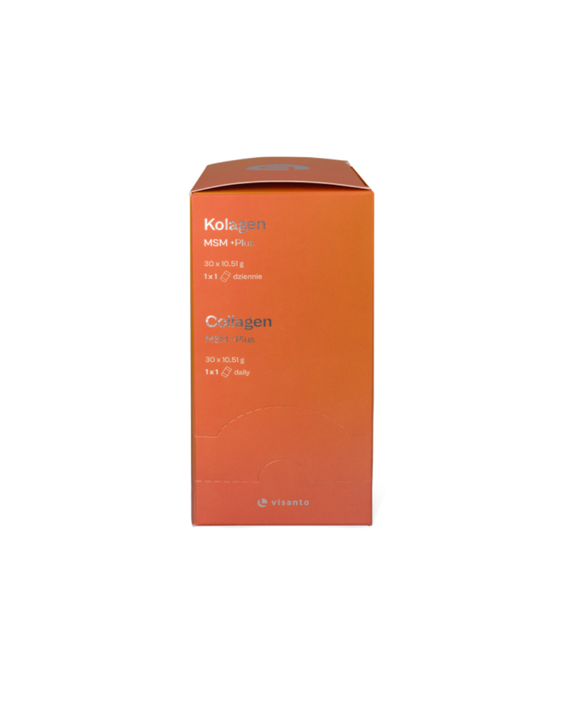 VISANTO New COLLAGEN MSM +PLUS peach and orange flavour - J. ZIEBA