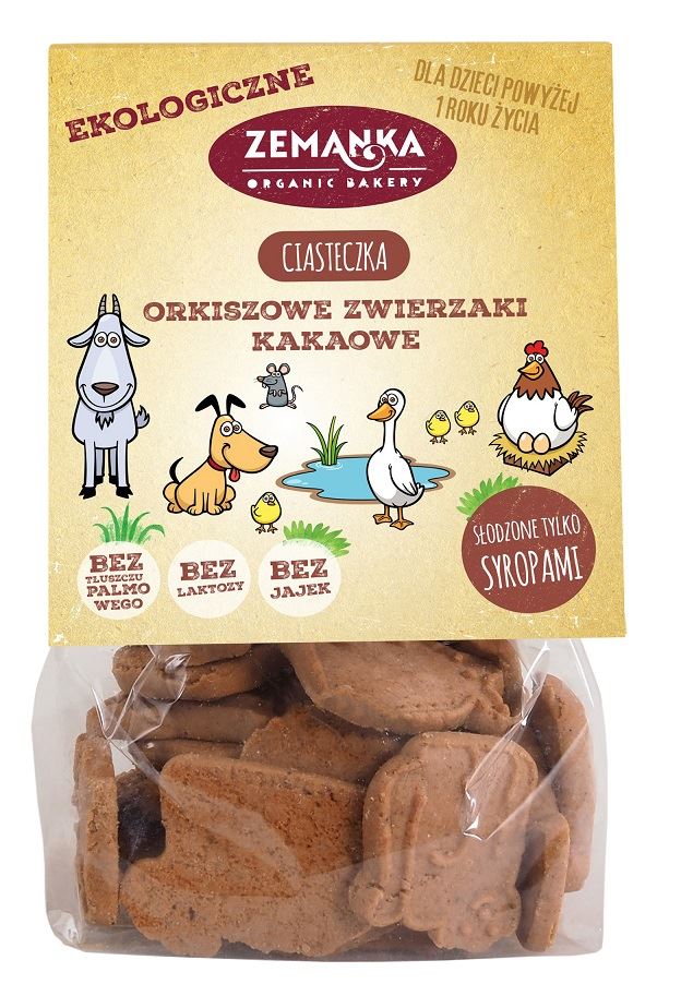 ZEMANKA SPELLED COCOA COCOA ANIMALS ORGANIC 100 g