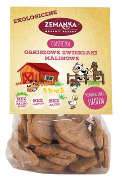 ZEMANKA SPELLED COOKIES WITH RASPBERRIES ORGANIC ANIMALS 100 g