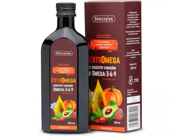 Skoczylas Estromega premium complex of omega 3,6,9 fatty acids, 250 ml
