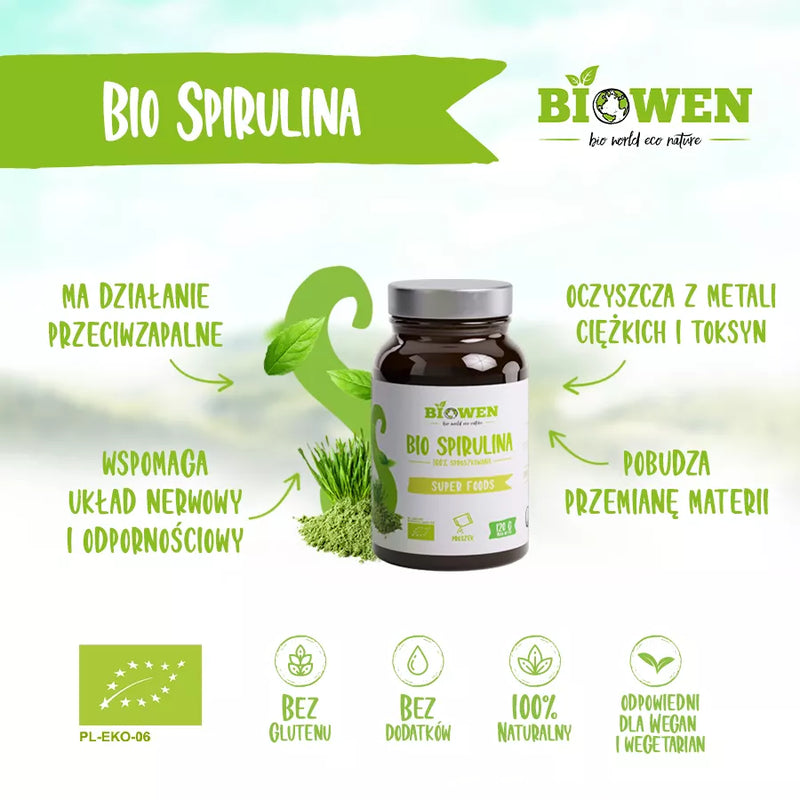 Biowen Bio Spirulina – 120g