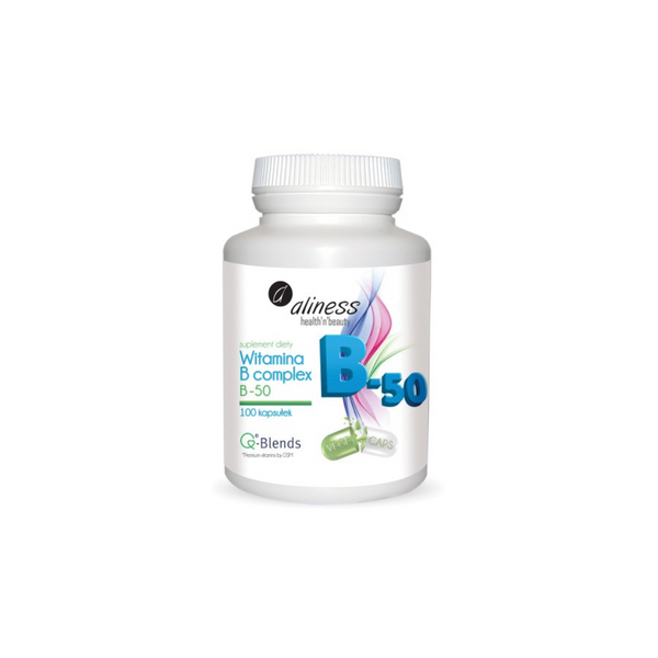 Aliness Vitamin B complex B-50, 100 capsules