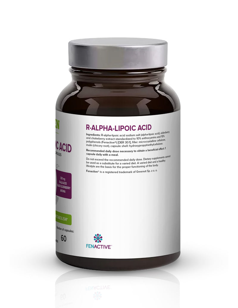 Biowen Alpha lipoic acid - R-ALA- 300 mg - 60 capsules
