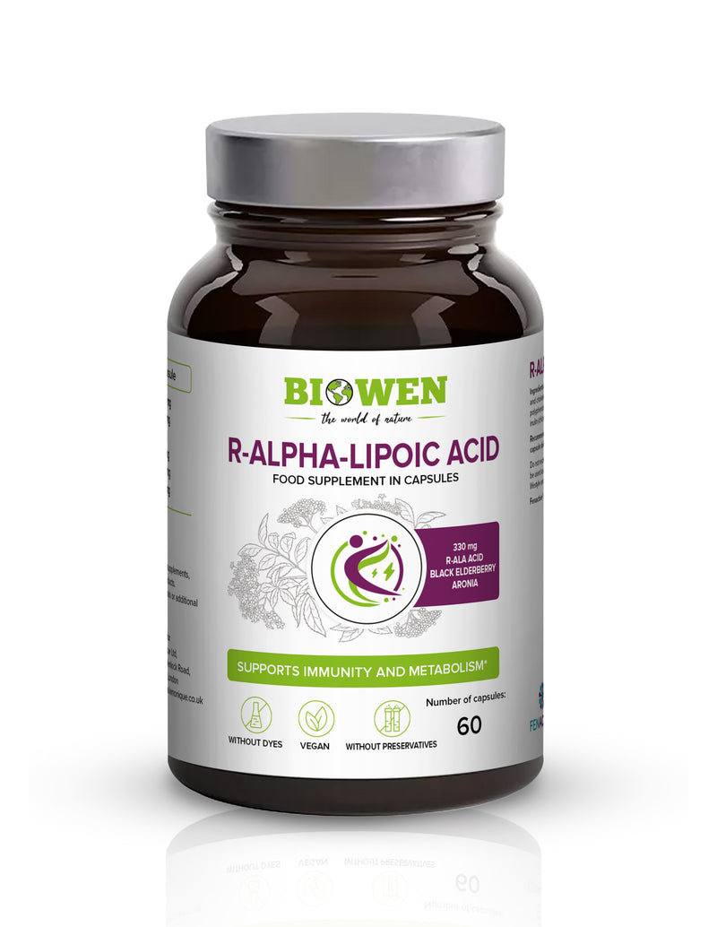 Biowen Alpha lipoic acid - R-ALA- 300 mg - 60 capsules