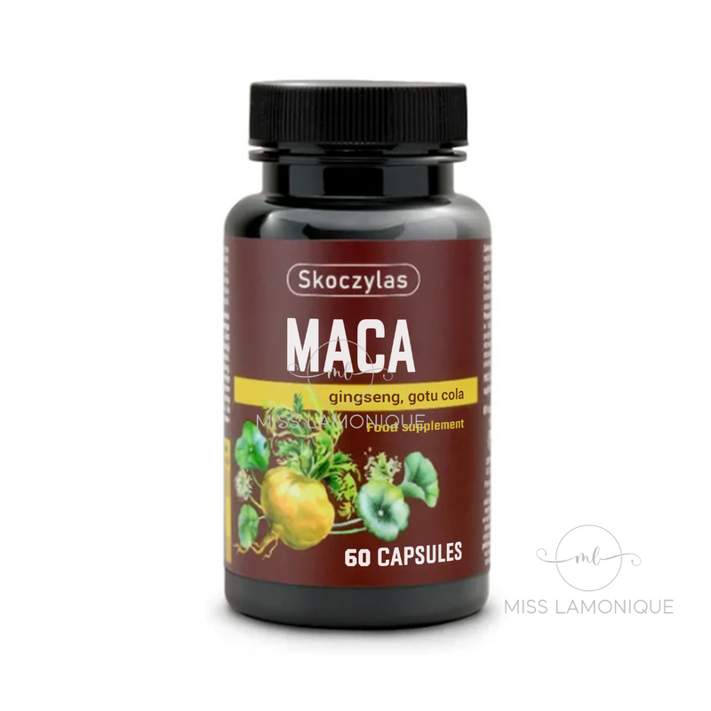 Skoczylas Maca + Ginseng + Gotu cola, 60 capsules