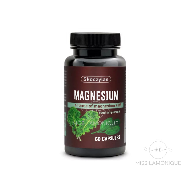 Skoczylas Magnesium 4 forms - spinach, kale, 60 capsules