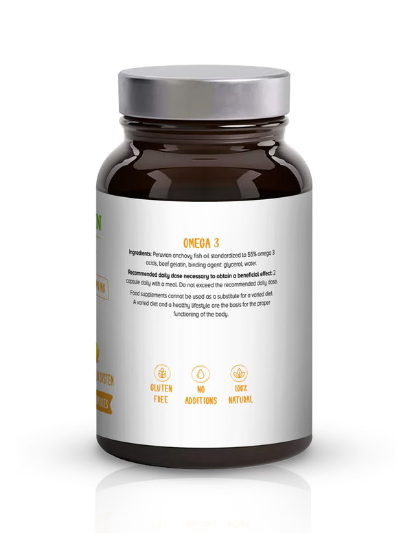 Biowen Omega 3 660 mg EPA, 440 DHA  - 90 kapsułek