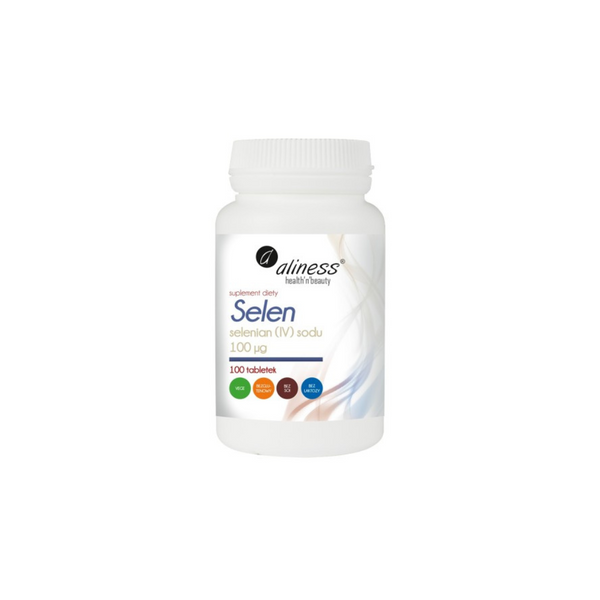 Aliness Selenium sodium selenate (IV) 100µg x 100 capsules
