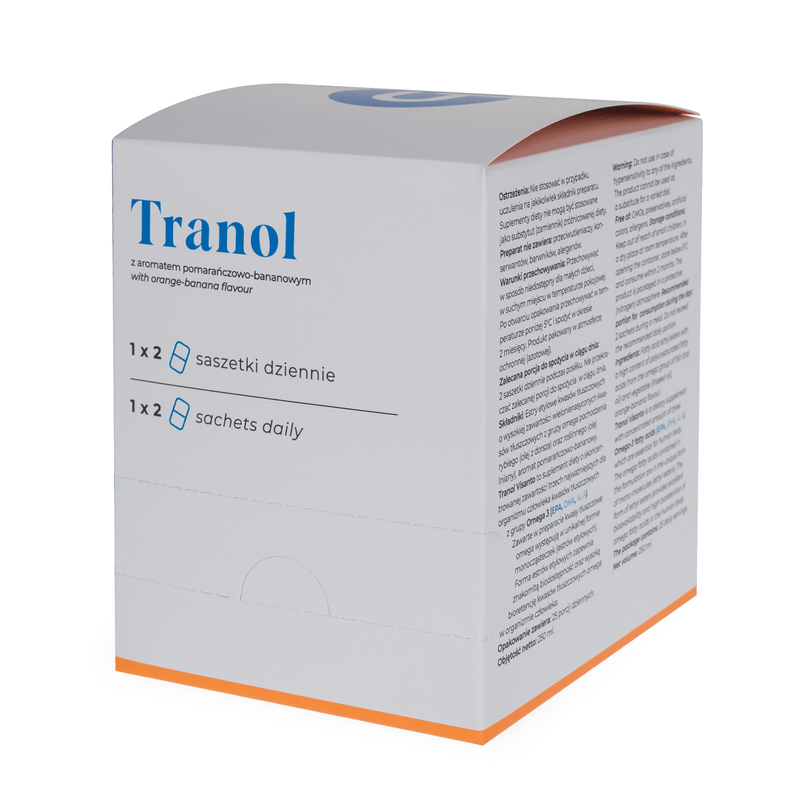 VISANTO TRANOL IN SACHETS WITH ORANGE-BANANA FLAVOR - J. ZIEBA