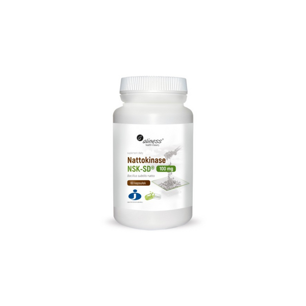 Aliness Nattokinase NSK-SD® 100 mg x 60 Vege capsules