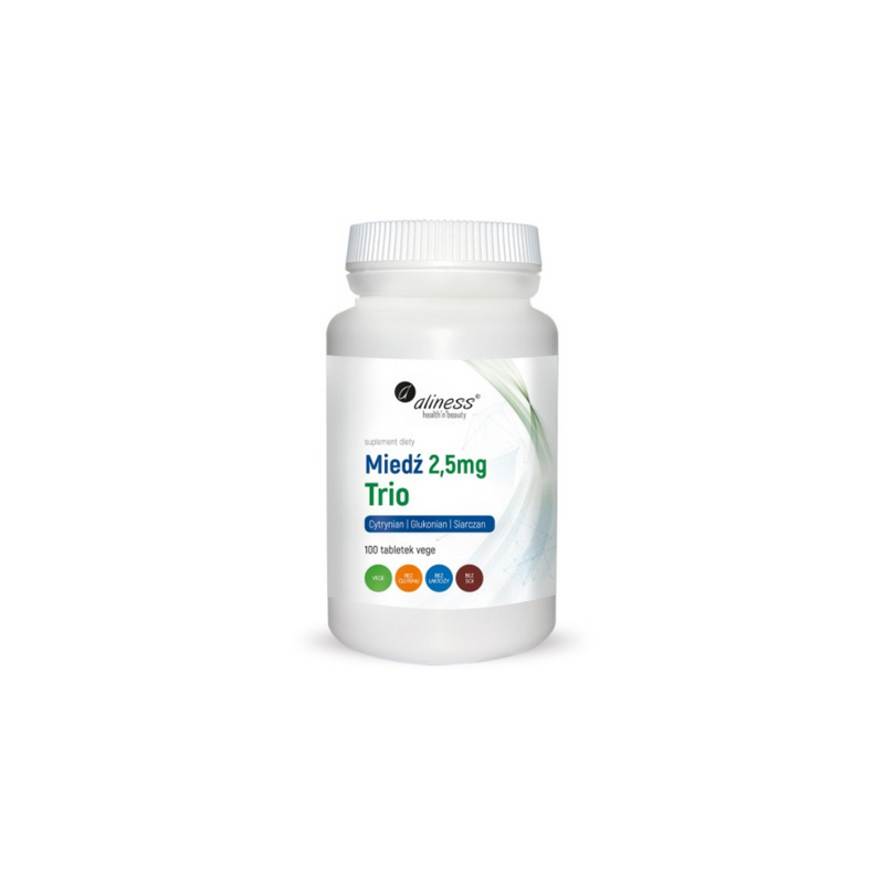 Aliness Copper trio 2.5 mg 100 capsules