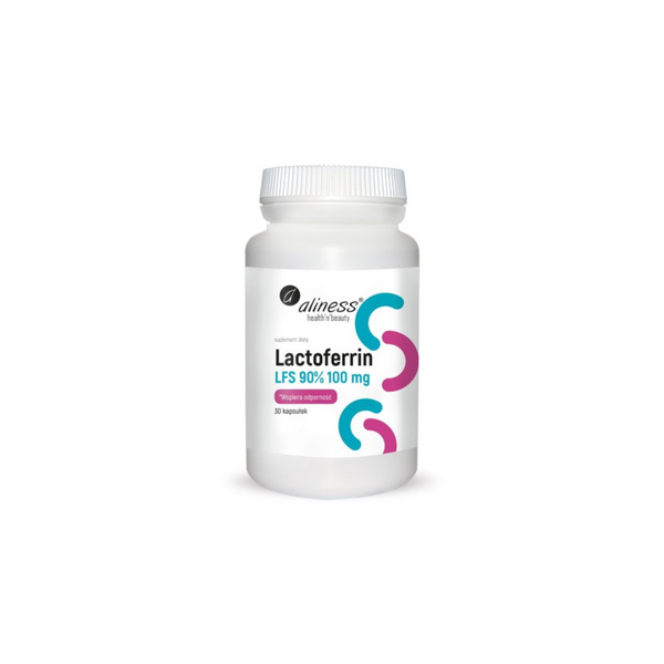 Aliness Lactoferrin LFS 90% 100 mg, 30 capsules