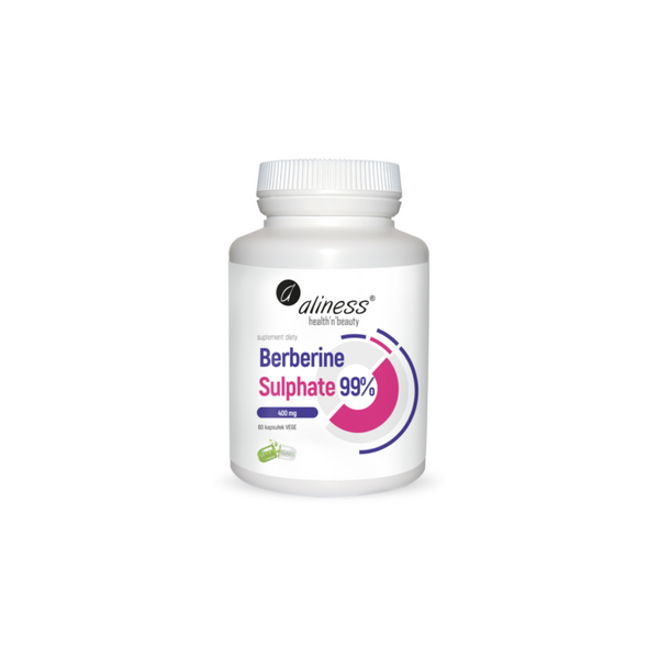 Aliness Berberine Sulphate 99% 400 mg 60 capsules