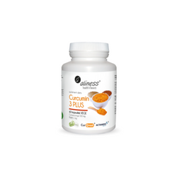 Aliness Curcumin 3 PLUS Curcuma longa 500 mg Piperin 1 mg 60 capsules