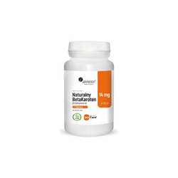 Aliness Natural BetaCarotene 14 mg (ProVitamin A), 100 capsules