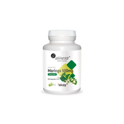 Aliness Moringa extract 20% 500mg, 100 capsules