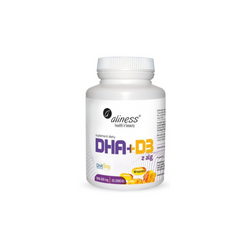 Aliness Omega DHA 300 mg from algae + D3 2000IU
