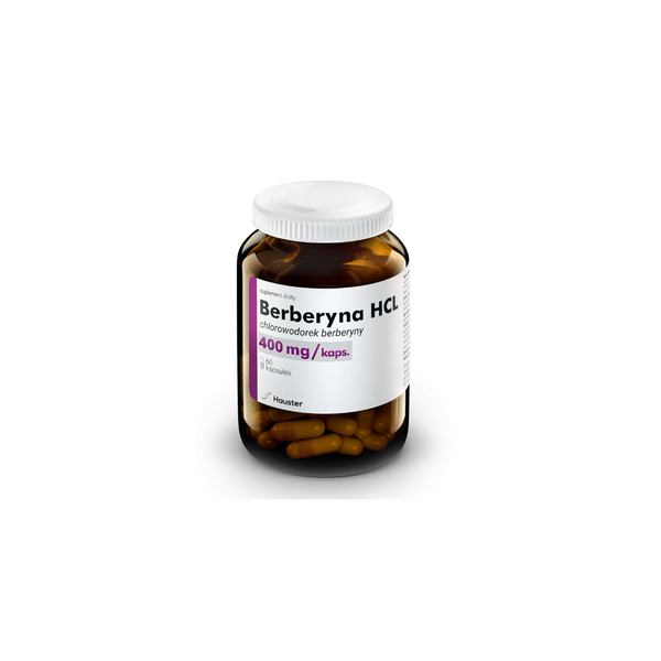 Hauster BERBERINE without additives 400mg, 60 capsules