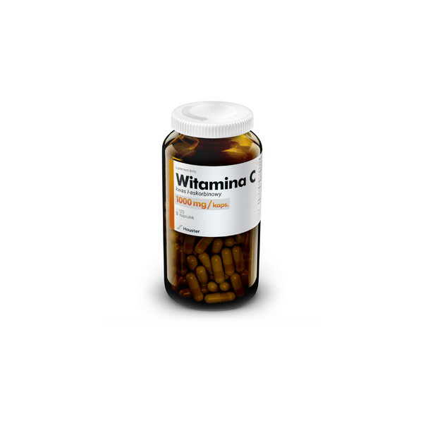 Hauster VITAMIN C L-ascorbic acid 1000 mg, 120 capsules