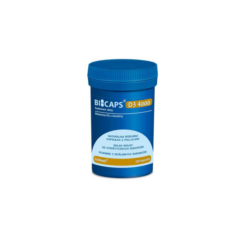 ForMeds BICAPS D3 4000, 120 capsules