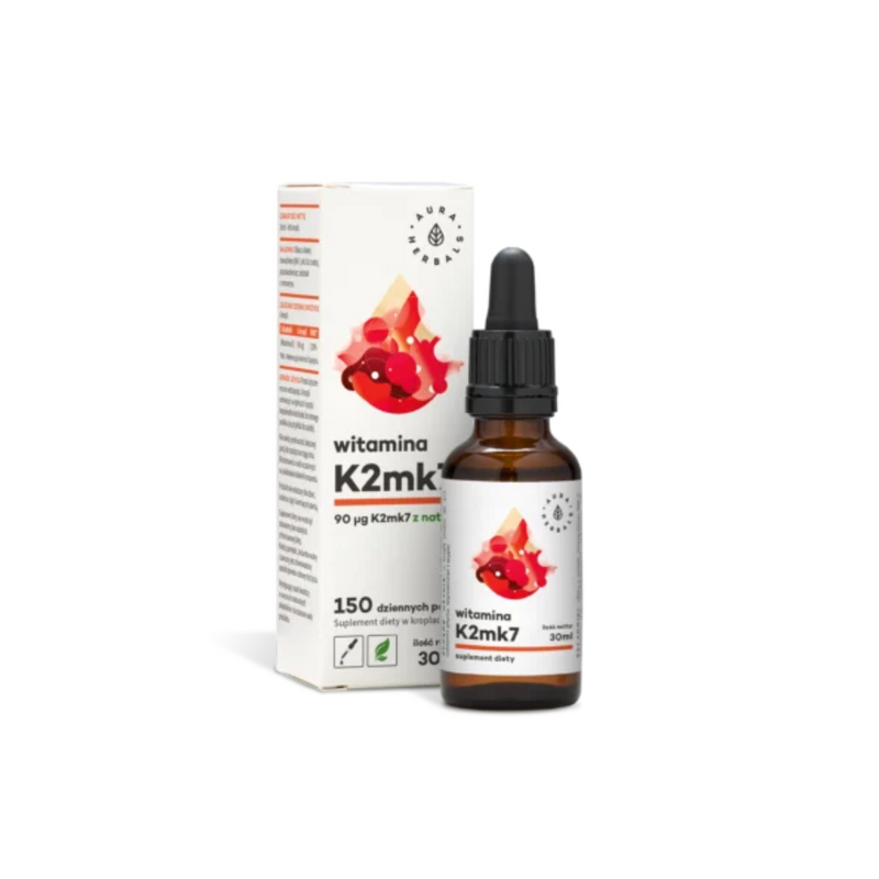 Aura Herbals Vitamin K2mk7, (30ml)