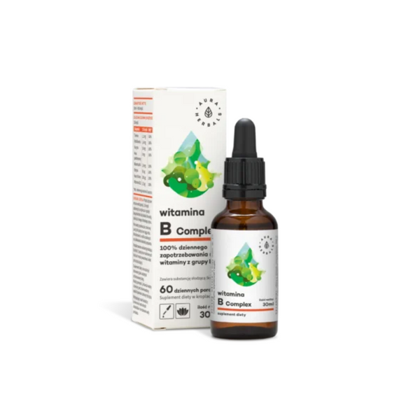 Aura Herbals Vitamin B Complex drops, (30 ml)