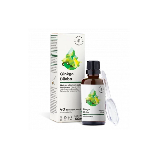 Aura Herbals Ginkgo Biloba - extract from ginkgo biloba leaves 50 ml