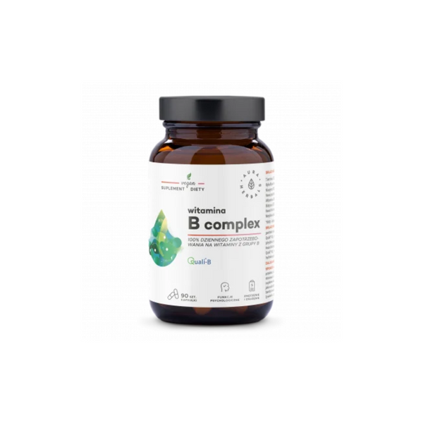 Aura Herbals Vitamin B complex, 90 capsules