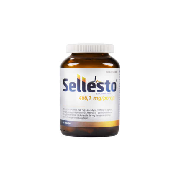 Hauster Sellesto UBICHINOL 200mg D3 B1 B6 B3 selenium, 60 capsules