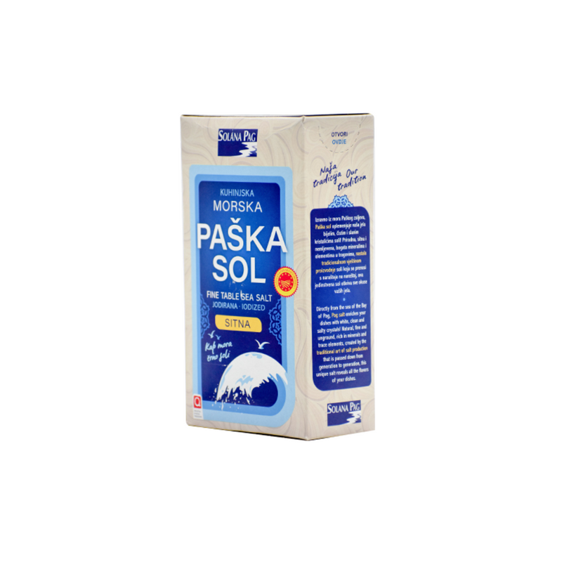 Solana Pag Ionized Sea Salt, Fine-grained 1kg