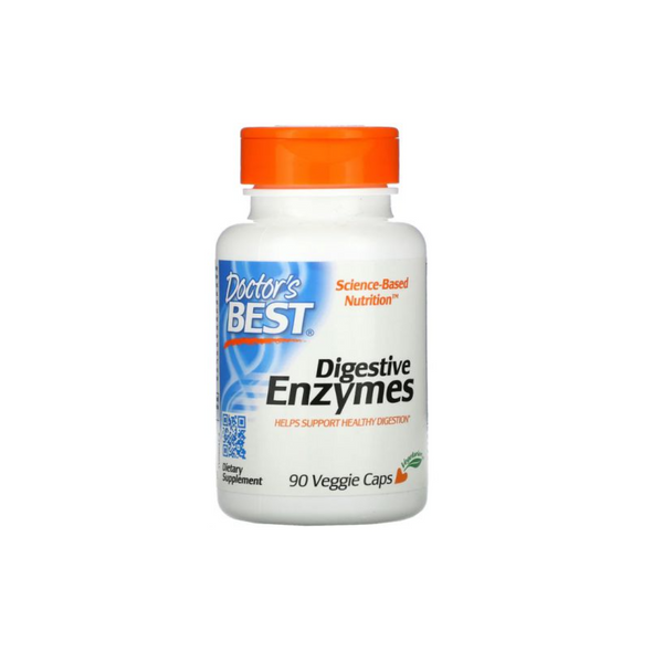 Doctor's Best Digestive Enzymes 90 vegetarian capsules