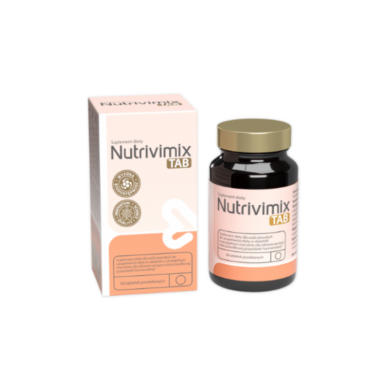 Nutrivimix Tab Comprehensive Thyroid Support Hashimoto's disease, 60 capsules