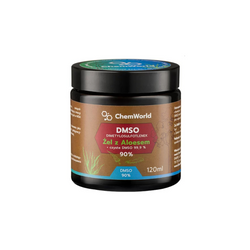 ChemWorld DMSO Gel 99.9% Strength 90% with Aloe, 120ml