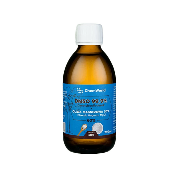 ChemWorld DMSO Dimethylsulfoxide with Magnesium (chloride) – 60% solution, 250 ml