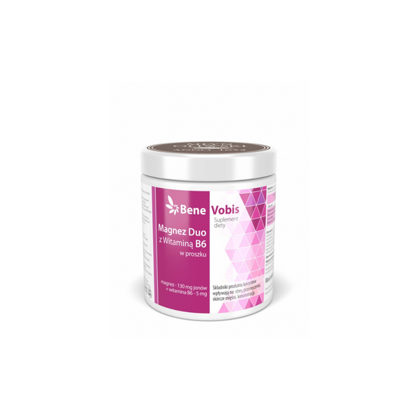 Bene Vobis Magnesium DUO with Vitamin B6 - powder 500g