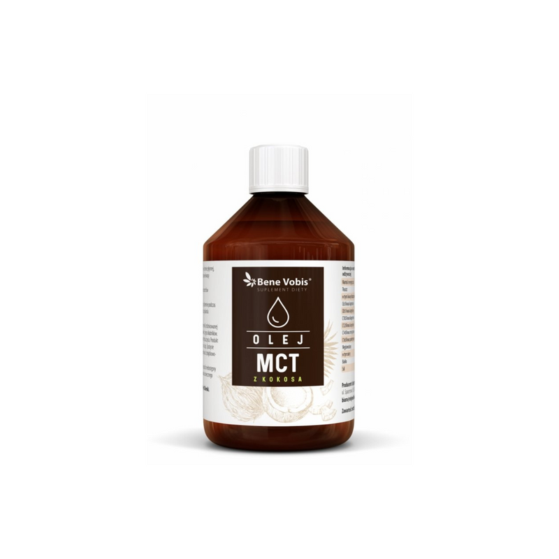Bene Vobis MCT Coconut Oil, Keto Diet, 500 ml