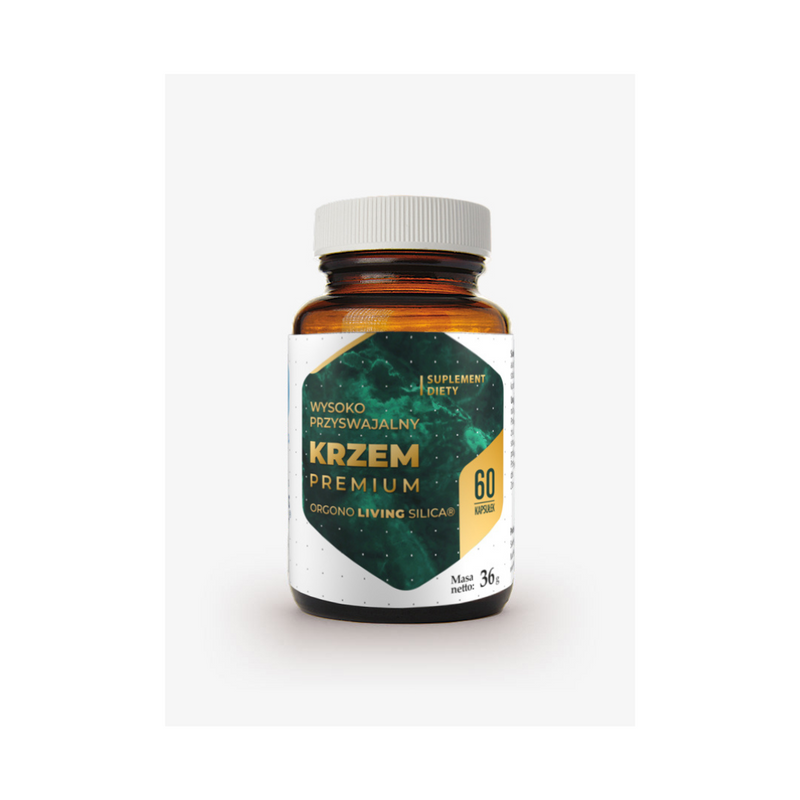 Hepatica Premium silicon – Orgono Living Silica®, 60 capsules